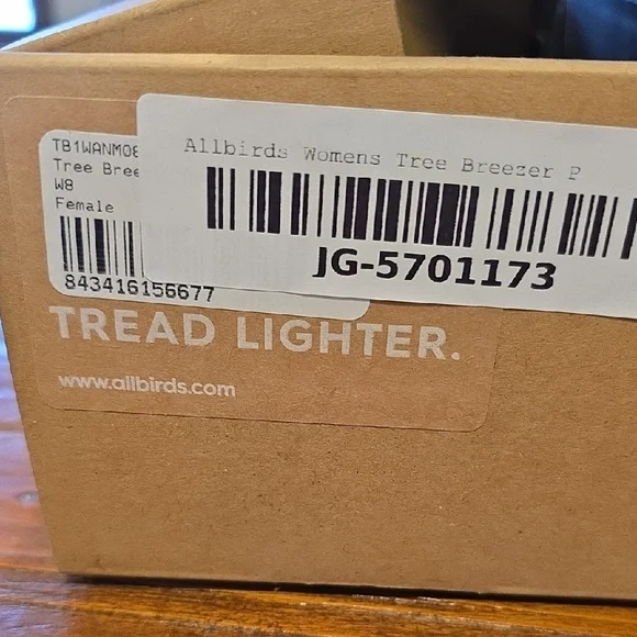 Allbirds Tree Breezer - Worn once - Picture 8 of 8